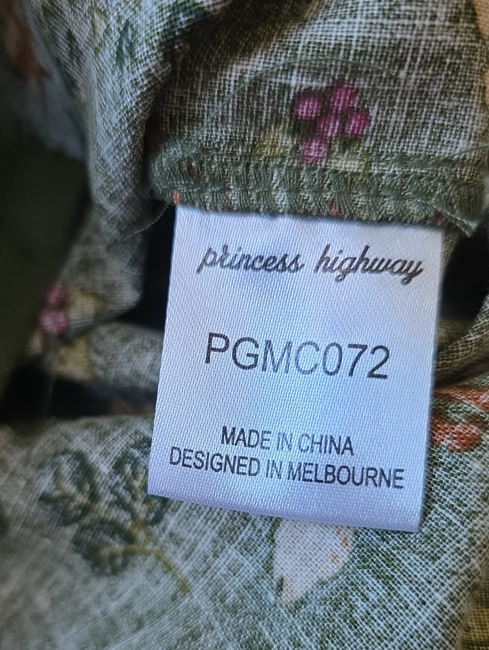 ModCloth Princess Highway Fox Print Cottagecore Button Front Blouse Size 10 - Picture 7 of 9